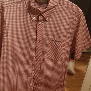 Short sleeve button down ben sherman shirt.